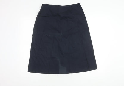 Cotton Traders Women's Black Pencil Skirt Size 14