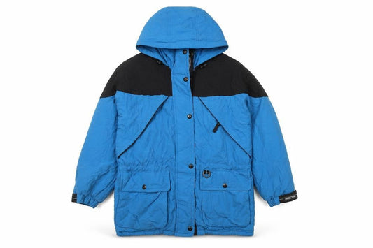 Mens UK Size XS Pacific Trail Blue Parka Coat