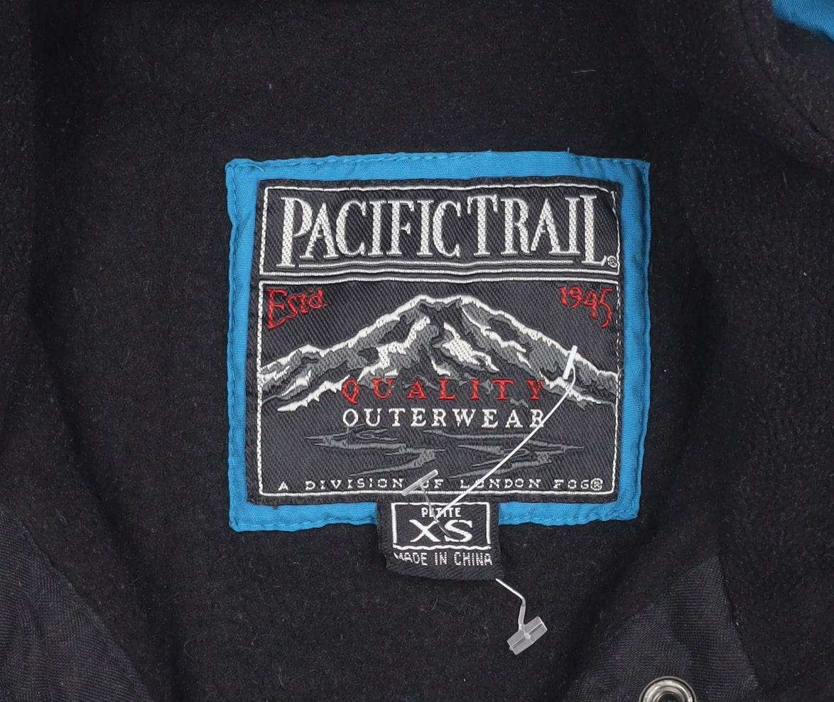 Mens UK Size XS Pacific Trail Blue Parka Coat