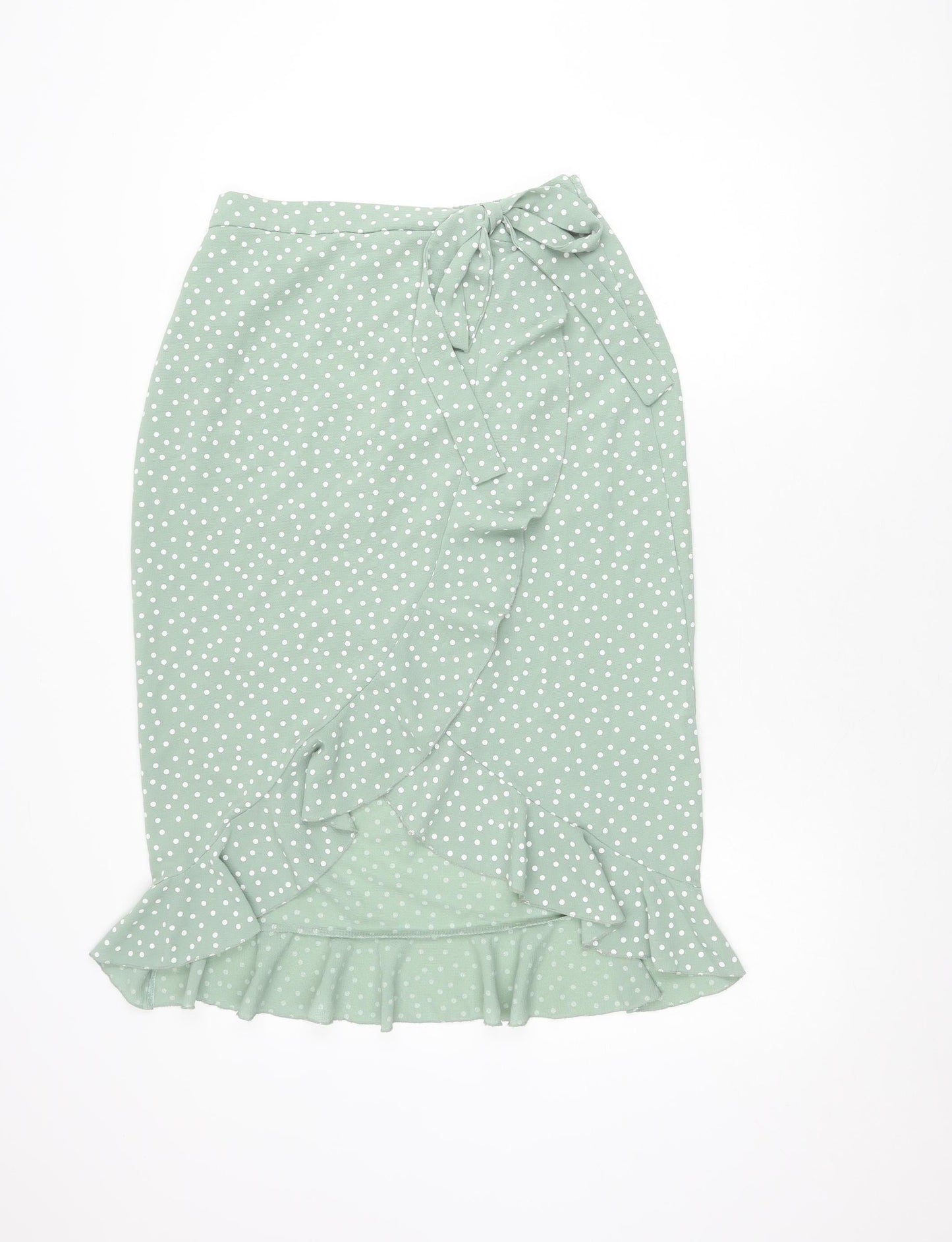 Womens UK Size 12 Quiz Wrap  Skirt