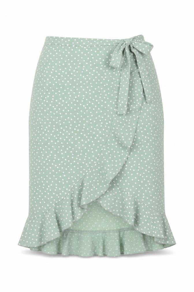Womens UK Size 12 Quiz Wrap  Skirt