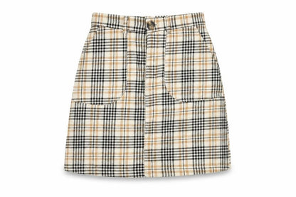 Womens UK Size 4 Monki A-Line Twill Skirt