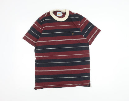 Mens UK Size S Farah Multicoloured  T-Shirt