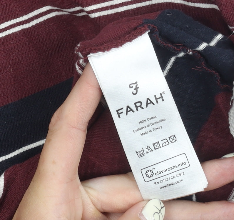 Mens UK Size S Farah Multicoloured  T-Shirt