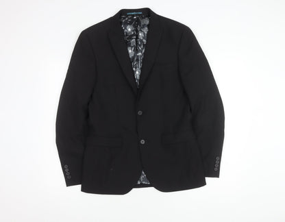 Mens UK Size 38 NEXT Regular Black Suit Jacket