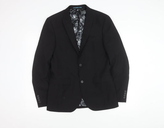 Mens UK Size 38 NEXT Regular Black Suit Jacket