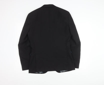 Mens UK Size 38 NEXT Regular Black Suit Jacket