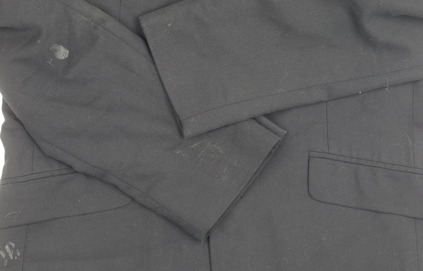 Mens UK Size 40 Jonathan Adams Regular Black Suit Jacket