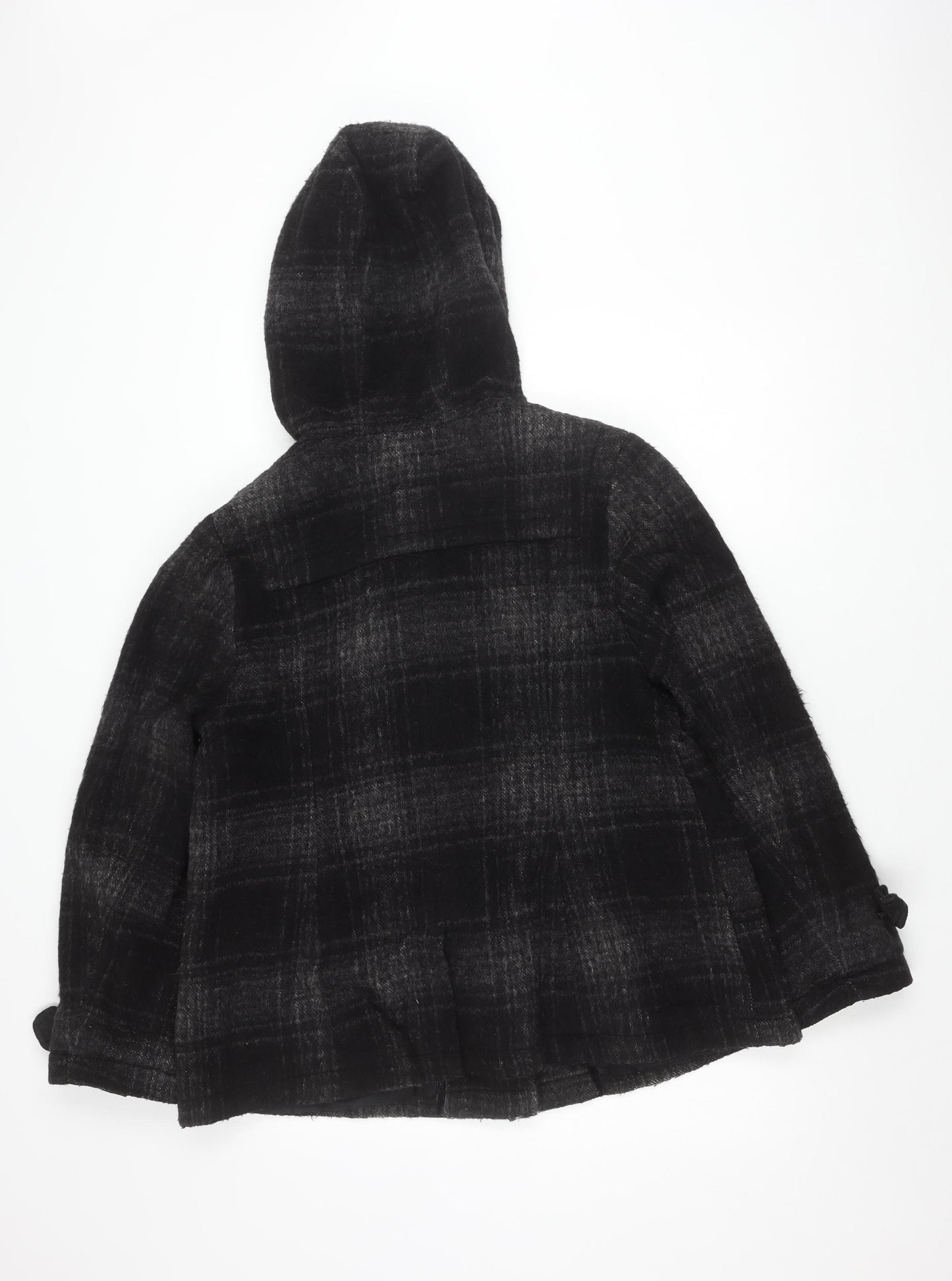 Womens UK Size 20 New Look Black Duffle Coat