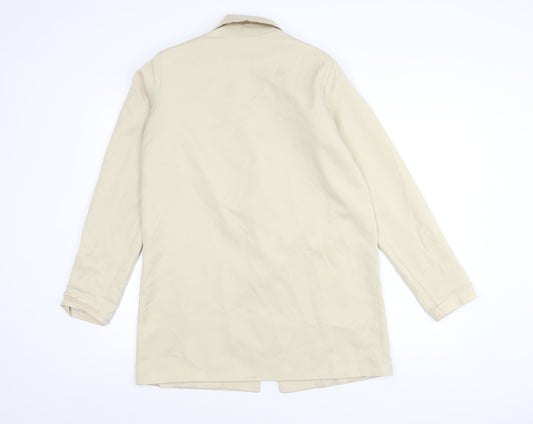 PrettyLittleThing Women's Beige Blazer Size 6