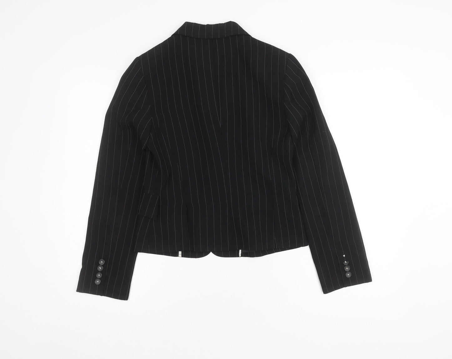 Womens UK Size 10 MNG Regular Black Blazer