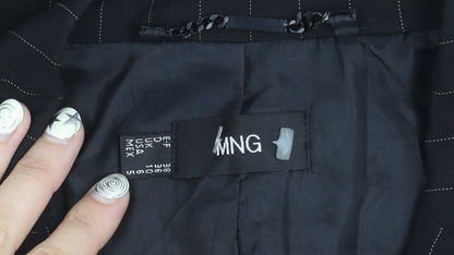 Womens UK Size 10 MNG Regular Black Blazer