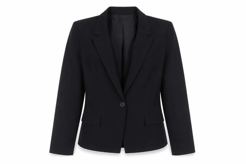 Womens UK Size 12 Oasis Regular Black Blazer