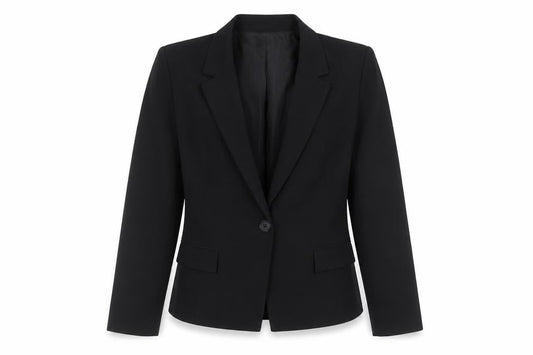 Womens UK Size 12 Oasis Regular Black Blazer