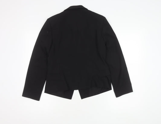 Oasis Women's Black Blazer Size 12 Business Formal Jacket