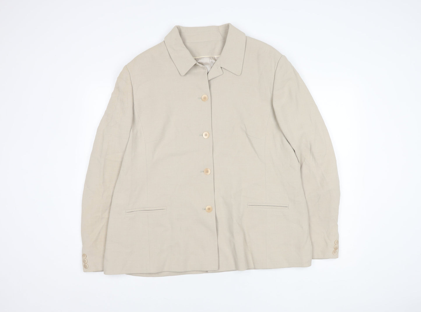 Debenhams Beige Women’s Size 20 Blazer