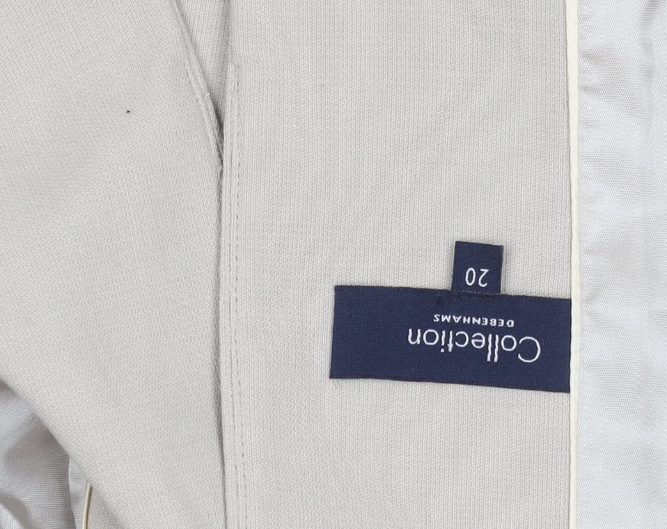 Debenhams Beige Women’s Size 20 Blazer