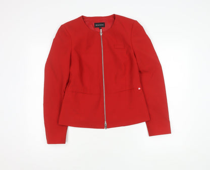 Dimensions Women's Red Suit Jacket Size 10