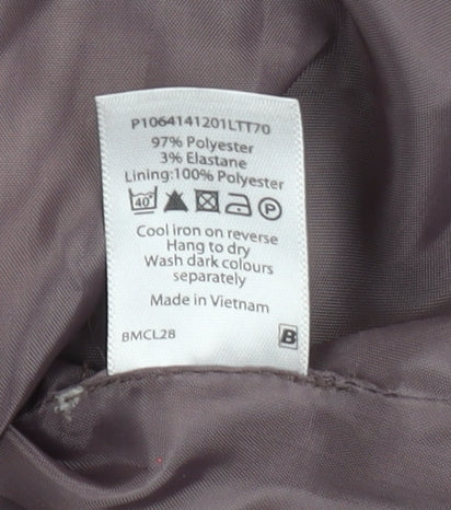 Womens UK Size 12 BM Brown Basic Jacket