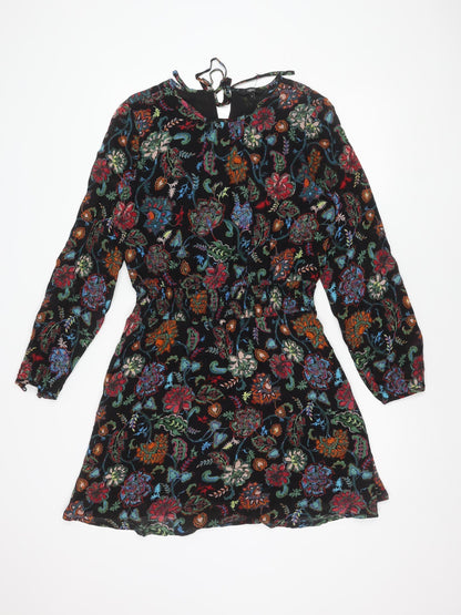 Next Women's Multicoloured Floral Dress, Size 10