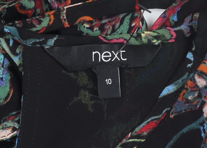Next Women's Multicoloured Floral Dress, Size 10