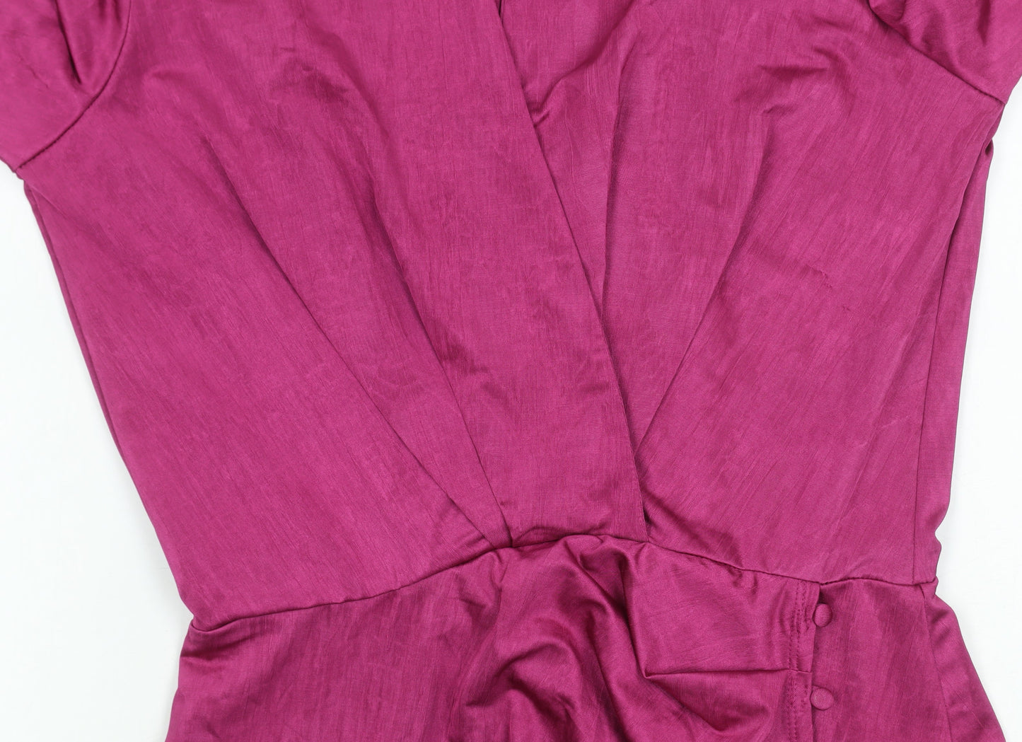 Next Women's Pink Dress, Size 12, Elegant Long Sleeve