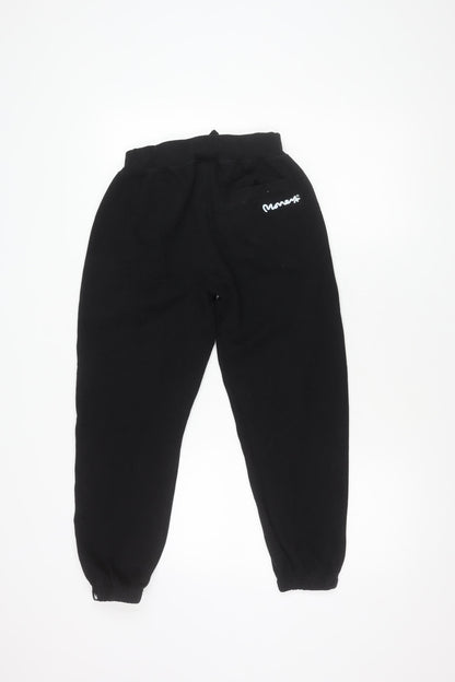 Money Boys Black Jogger Trousers - Size 13 Years