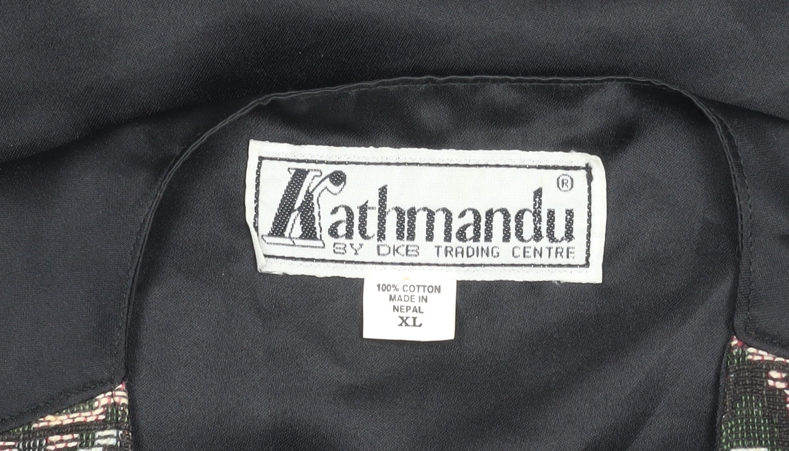 Kathmandu Men's Multicoloured XL Geometric Waistcoat