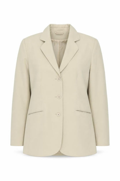 Womens UK Size 12 Classics Regular Beige Blazer