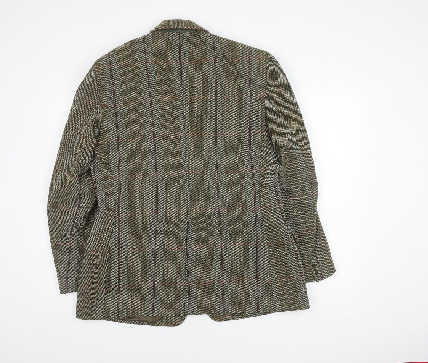 John Brocklehurst Men's Brown Tweed Blazer Size 40