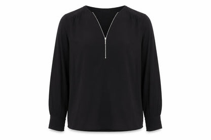 Womens UK Size L Wallis Black Basic Blouse