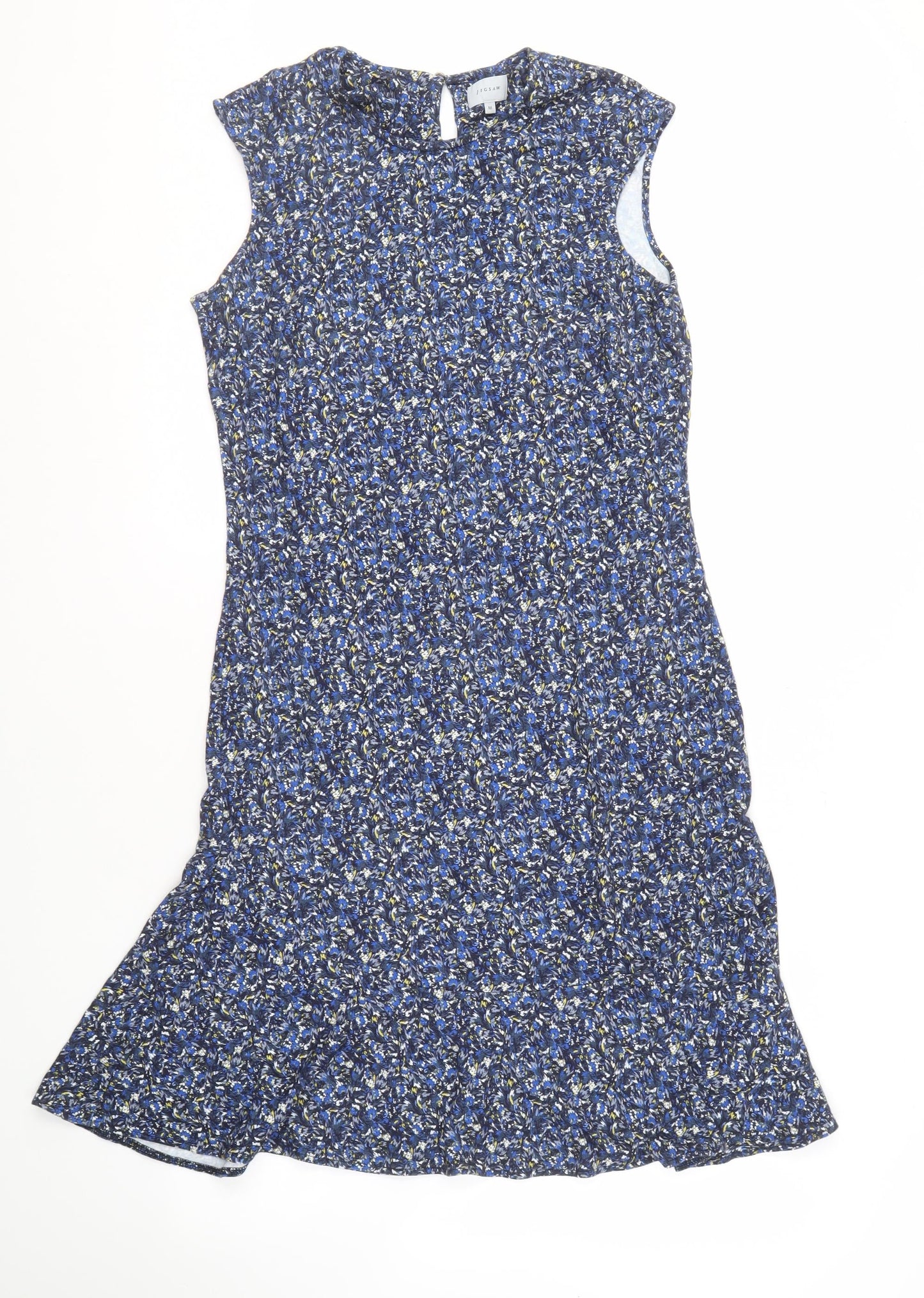 Jigsaw Women's Blue Floral Shift Dress M