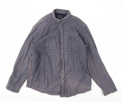 James Pringle Men's Multicoloured Check Shirt L