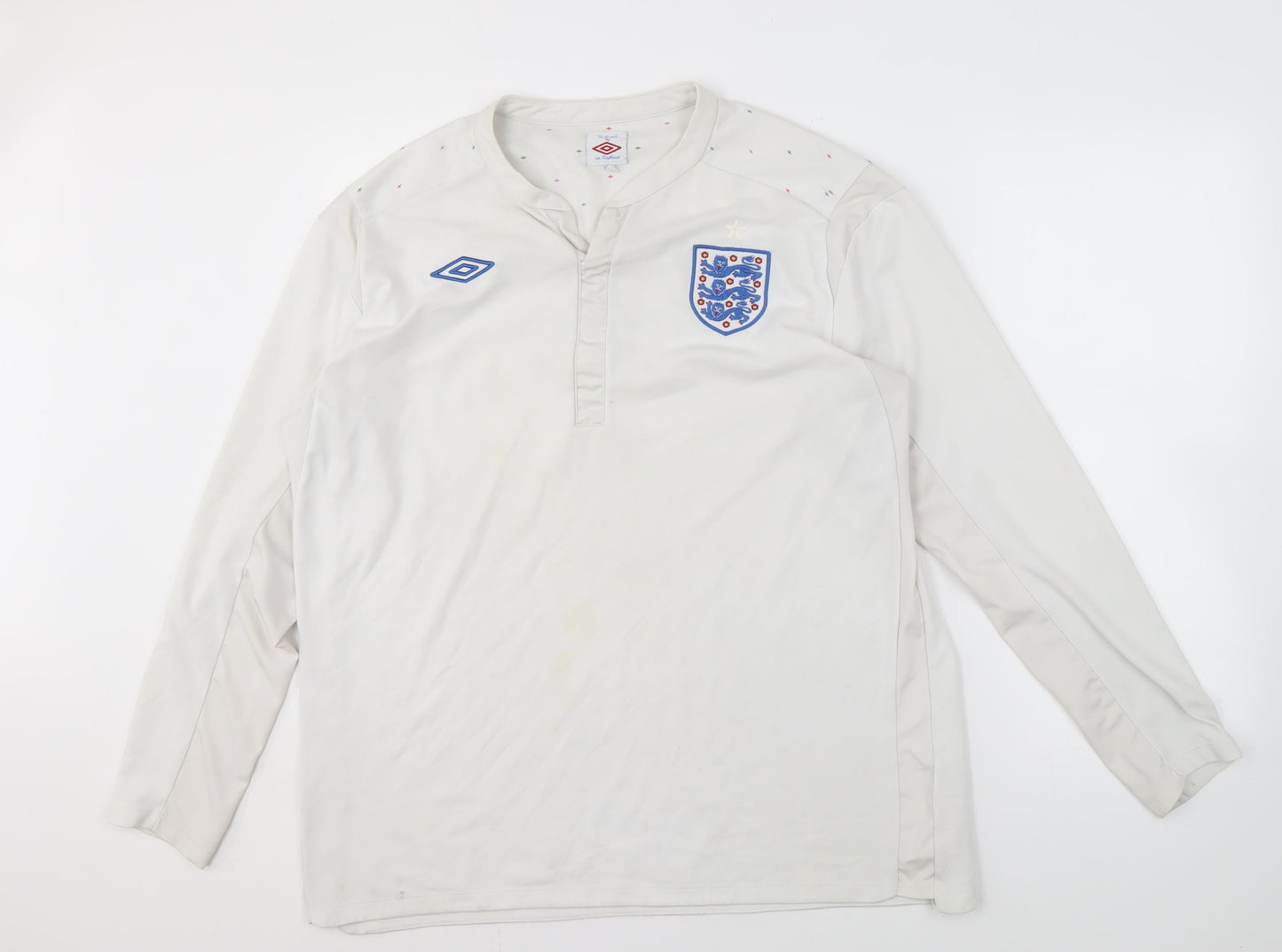 Umbro Men's White Football Jersey Size 48