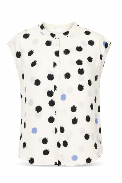 Womens UK Size 14 Warehouse Multicoloured Basic Blouse