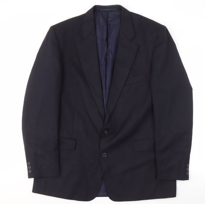 Mens UK Size 44 Horne Brothers Regular Blue Suit Jacket