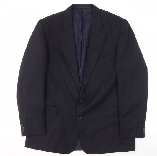 Mens UK Size 44 Horne Brothers Regular Blue Suit Jacket