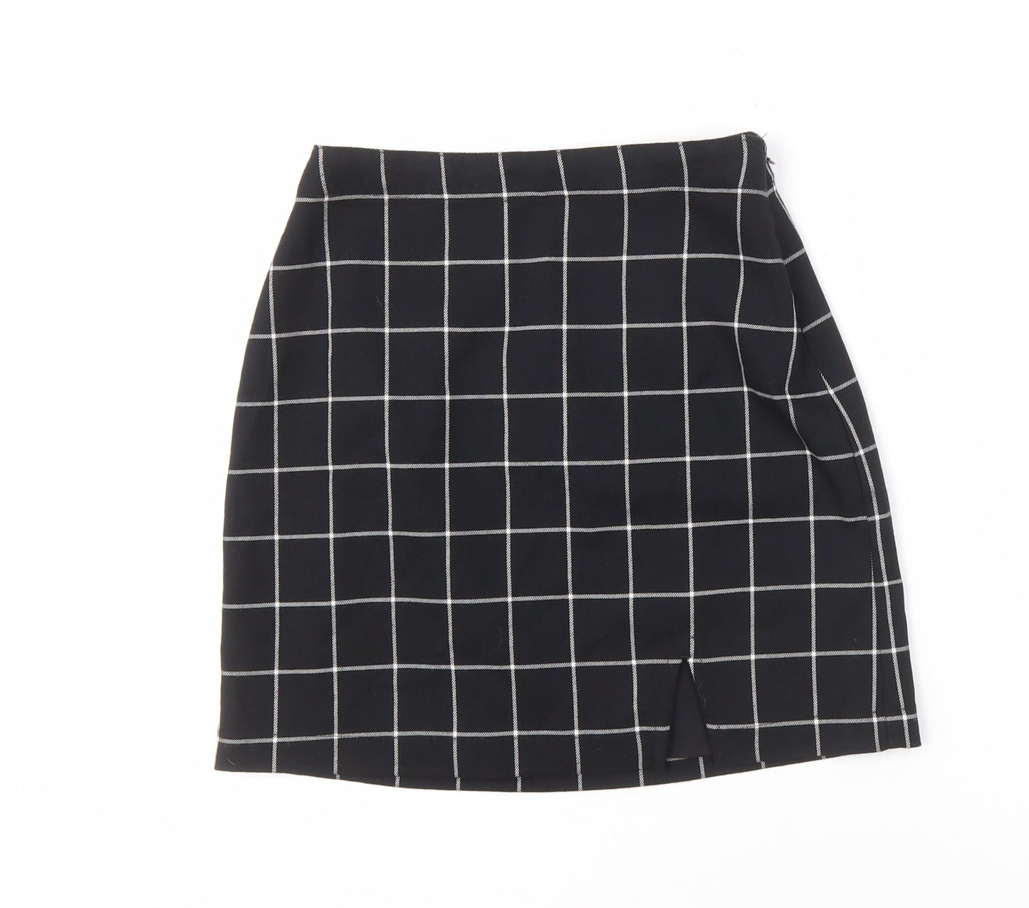 Abercrombie & Fitch Women's Black Check Pencil Skirt XS