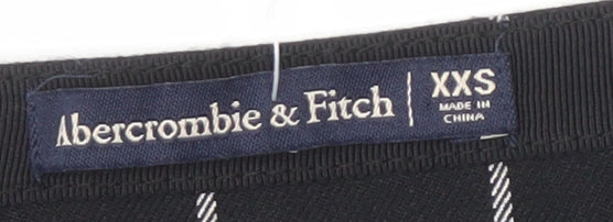 Abercrombie & Fitch Women's Black Check Pencil Skirt XS