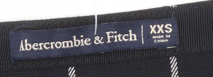 Abercrombie & Fitch Women's Black Check Pencil Skirt XS