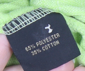 Dunlop Men's Green Polo Shirt Size L