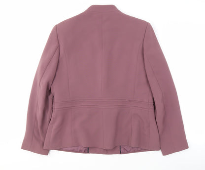 Klass Collection Women’s Pink Suit Jacket Size 16