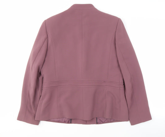 Klass Collection Women’s Pink Suit Jacket Size 16