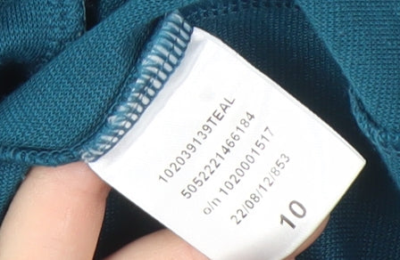 Jane Norman Women's Blue Sheath Dress, Size 10