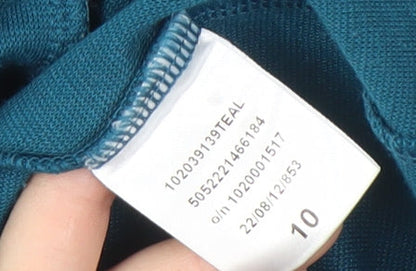 Jane Norman Women's Blue Sheath Dress, Size 10