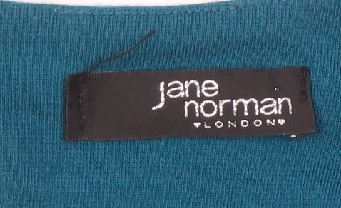 Jane Norman Women's Blue Sheath Dress, Size 10