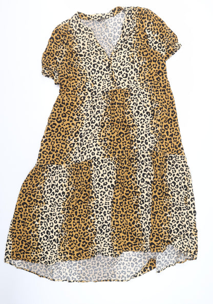 Roman Women's Multicoloured Animal Print Dress