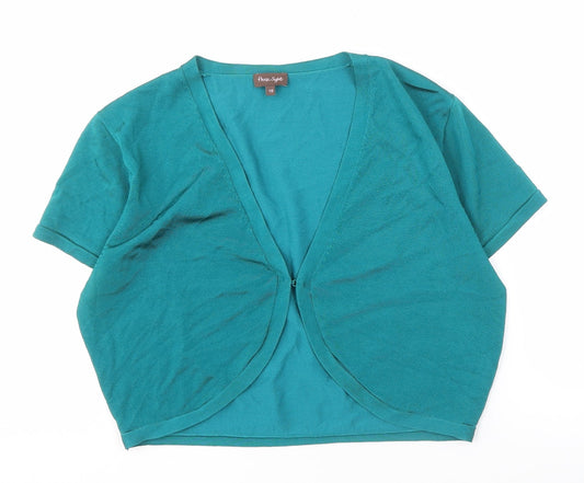 Womens UK Size 18 Phase Eight Green Shrug Jumper
