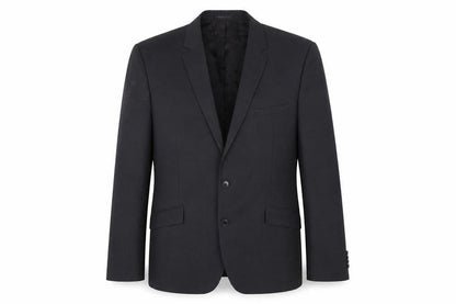 Kenneth Cole Men's Black Blazer 44R Formal Wool Jacket