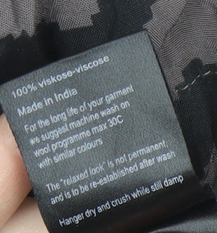 Masai Women's Grey Trapeze Dress L Casual